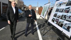 Ильхам Алиев проверил ход работ на строительных объектах в ходе поездки по регионам Азербайджана