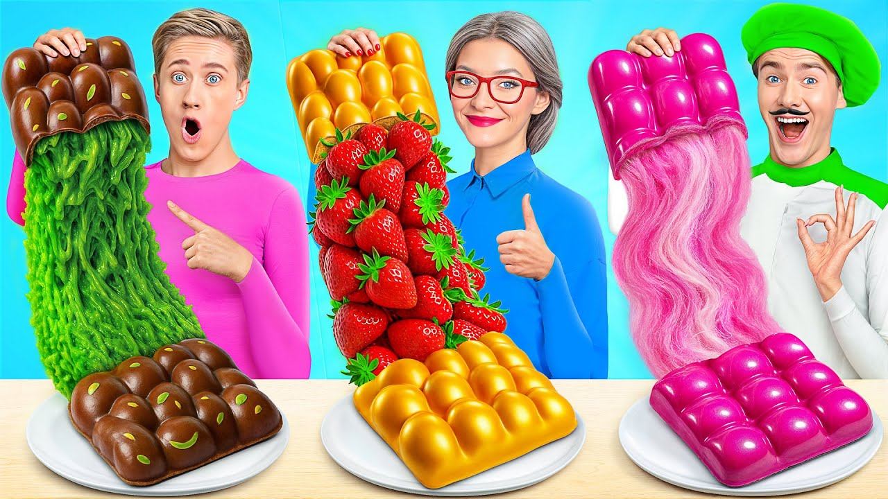 Кулинарный Челлендж: Я против Бабушки | Вкусные Кухонные Рецепты от Multi DO Challenge смотреть онлайн