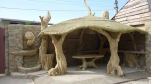 заборы входы  беседки   фонтаны декоративная  штукатурка  эскизы. от  скульптора  Тушина Игоря