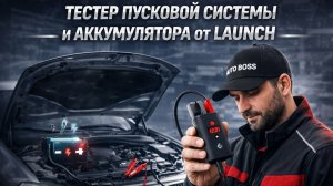 Launch BST-360 тестер аккумулятора