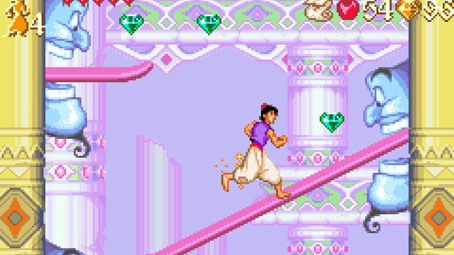 прохождение Disney's Aladdin (GBA)