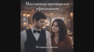 МИЛИОНЕР ПРИТВОРИЛСЯ ОФИЦАНТОМ