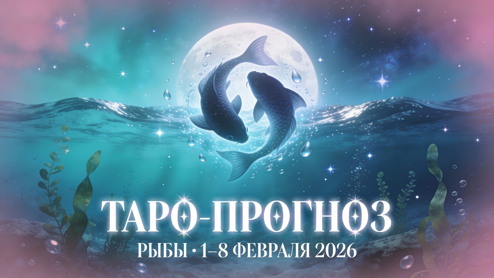 🔮 Таро-прогноз для Рыб на 1–8 февраля 2026 — неделя интуиции и тонких перемен ✨ смотреть онлайн