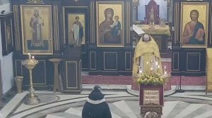 24.12.2025 Божественная Литургия. Среда. Седмица 29-я по Пятидесятнице.