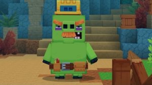 Энгри бердс столкнулись с плохими свинками в майнкрафт