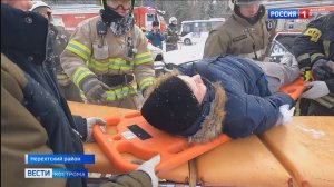 Экстренные службы Костромской области отработали ликвидацию последствий массового ДТП