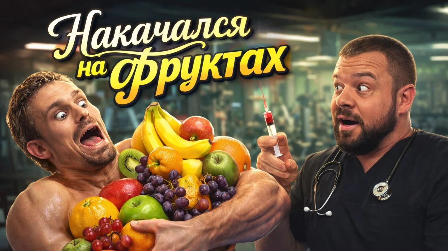 Накачался на фруктах.Самый сильный фрукторианец? Греков. Врач Егоров смотреть онлайн