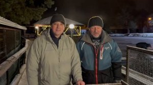 Первые поимки на льду!