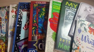 Челлендж Начинаю новые раскраски 2 часть декабрь 2025 г