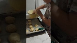 Приготовление новогодних печенек 🍪