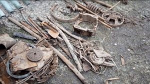 7. Металлокоп с Quest X5. Поиск рядом с домом, вдоль дороги.