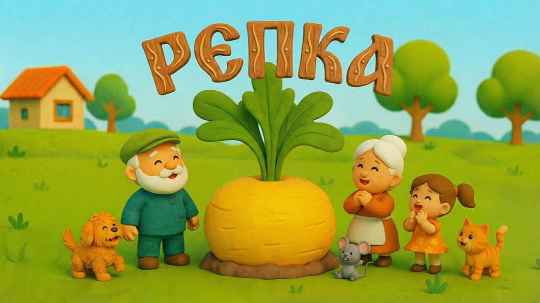 Репка. Сказка. Видео для малышей. смотреть онлайн