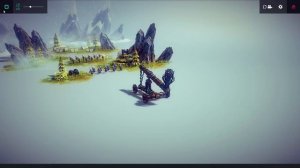 Играем в Besiege: зона 10 "Внутренний лагерь" остров Ипсилон