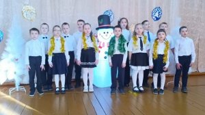"Зимняя песня - 2025" Вокальный ансамбль "Звонкие голоса", БОУ "Тарская средняя школа №2