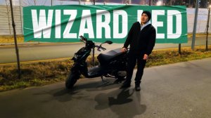 Недорогой скутер WIZARD LED, для людей любого роста, с полностью диодной оптикой. Краткий обзор.
