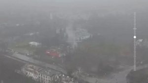 Кадры боев за Красноармейск.