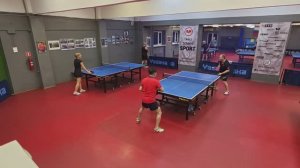 I ф. Чирков А. (737) - Ким А. (629) 23.12 Малиновый 400+ турнир по настольному теннису СПб