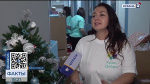 Благотворительная онлайн-акция "Доброелка" завершилась на Кубани