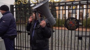 Часть 4. пашинян, как шут на троне / Акция митинг у Посольства Армении в России / Левон Муканян /