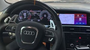 Новая мультимедиа со вторым экраном на базе Android Audi Q7 4L (2006-2015) A6 C6.VAG-UPGRADE.RU