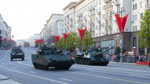 Вторая репетиция Парада Победы в Москве, 3 мая 2025 - проход второй колонны