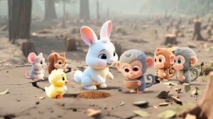 Обезьянки. Monkeys Taken Away! красивый мультик