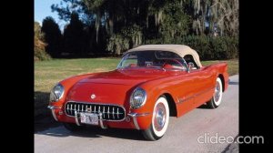 Шевроле корвет с1 - самый красивый авто Америки 1950-х