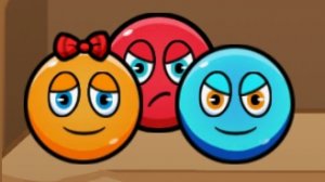 Новый красный шар.#17.Красный шарик.Мультик.Мультики.Игра для детей.Играть.Босс.Квадрат.