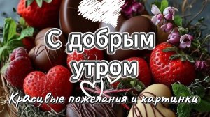 Красивые пожелания с добрым утром картинки и открытки скачать бесплатно