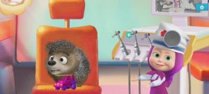 Маша и Медведь Мультфильм Зубной врач