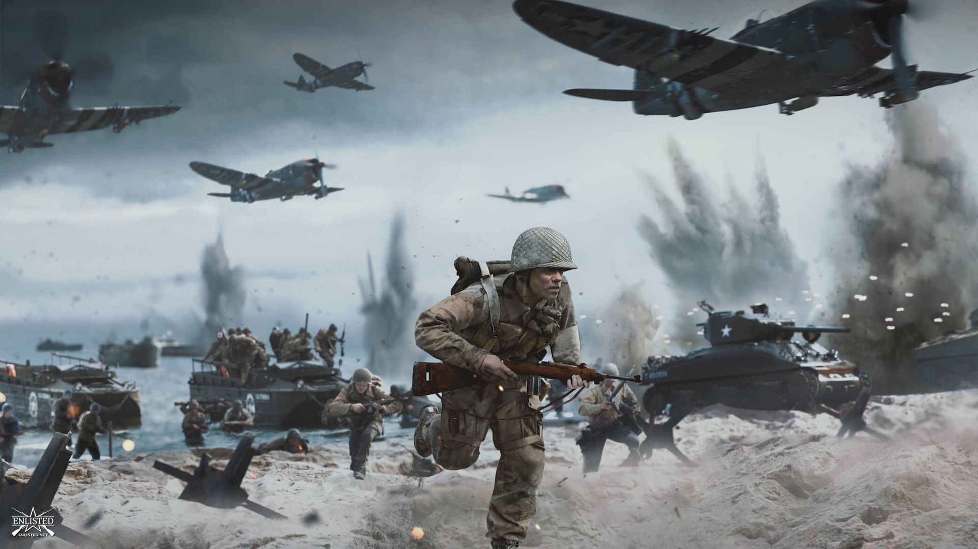 Enlisted - официальный трейлер бесплатного шутера смотреть онлайн