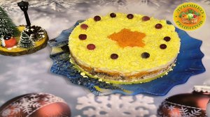 Салат «Мимоза» — яркое украшение новогоднего стола