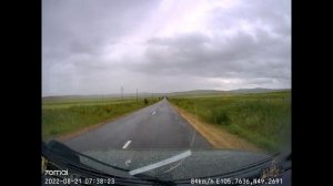 Дорога от Улан-Батора до Эрдэнэта. Видеорегистратор.