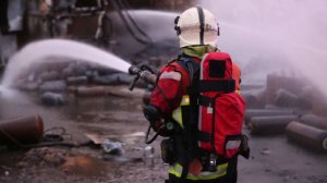 Пожар произошел на предприятии в Тульской области из-за атаки БПЛА