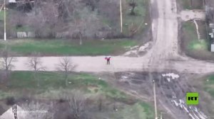 مشاهد لمعارك تحرير القوات الروسية لبلدة أندرييفكا في مقاطعة دنيبروبيتروفسك