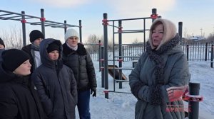 Открытие воркаут-зоны в Порожском: спорт рядом с домом