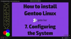 07 Настройка системы - Как установить Gentoo Linux