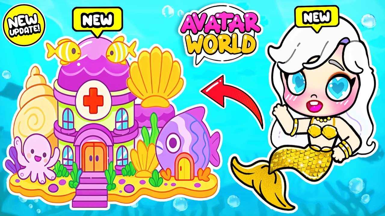 Новая больница под водой Avatar World. Секреты больницы в Avatar World.