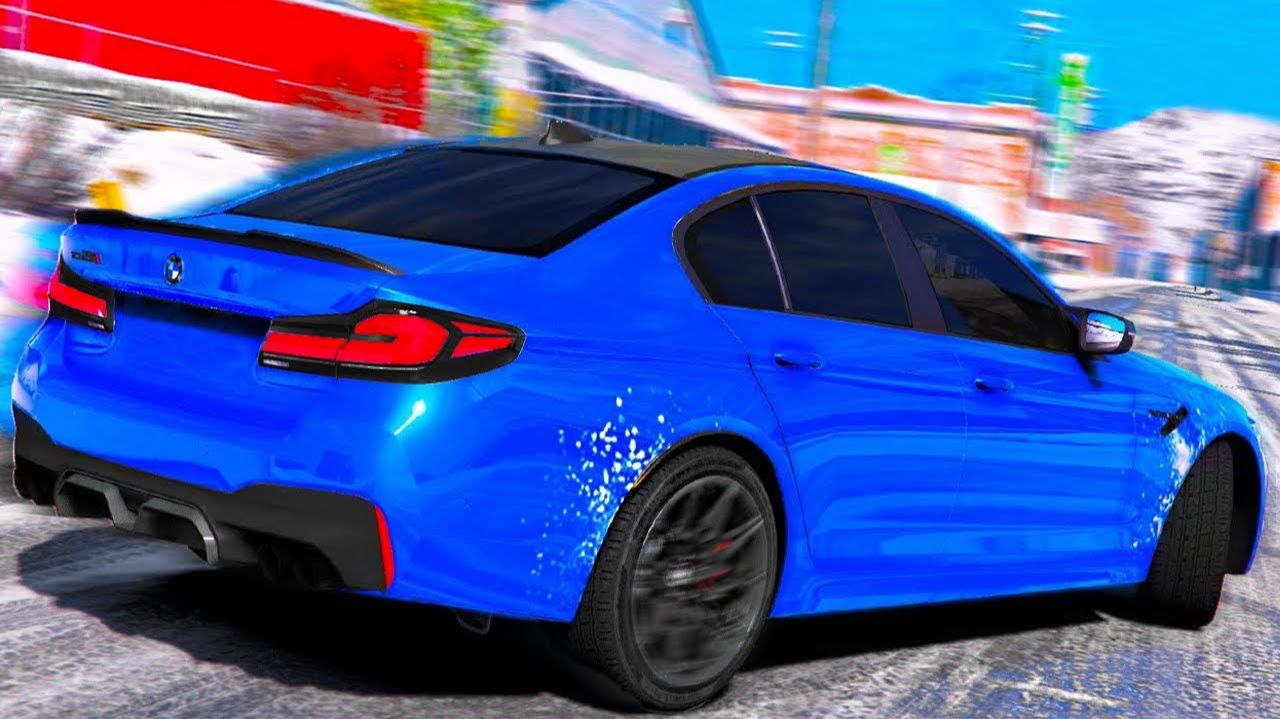 ДРИФТ ПО СНЕГУ НА BMW M5! ВЫПАЛА ДОРОГАЯ ТАЧКА ИЗ ОСОБОГО КЕЙСА! - BLACK RUSSIA (CRMP MOBILE) ВОТЕР смотреть онлайн