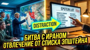 🎭Питер Эриксон | ВОЙНА КАК ПРИКРЫТИЕ. Как конфликт с Ираном может «похоронить» главный скандал века