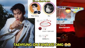 Тэхён спустя ГОДЫ выложил пост на фан-кафе Daum, поздравляя ARMY с Рождеством😭Он самый милый❤️🩹