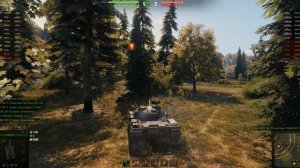 Мир танков. Малиновка. ПОЛИГОН. Бой на Об.140. Взял фрага. Победа.