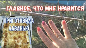 #151🏡Новое дело/Сходила пешком на маникюр/Приготовила лазанью