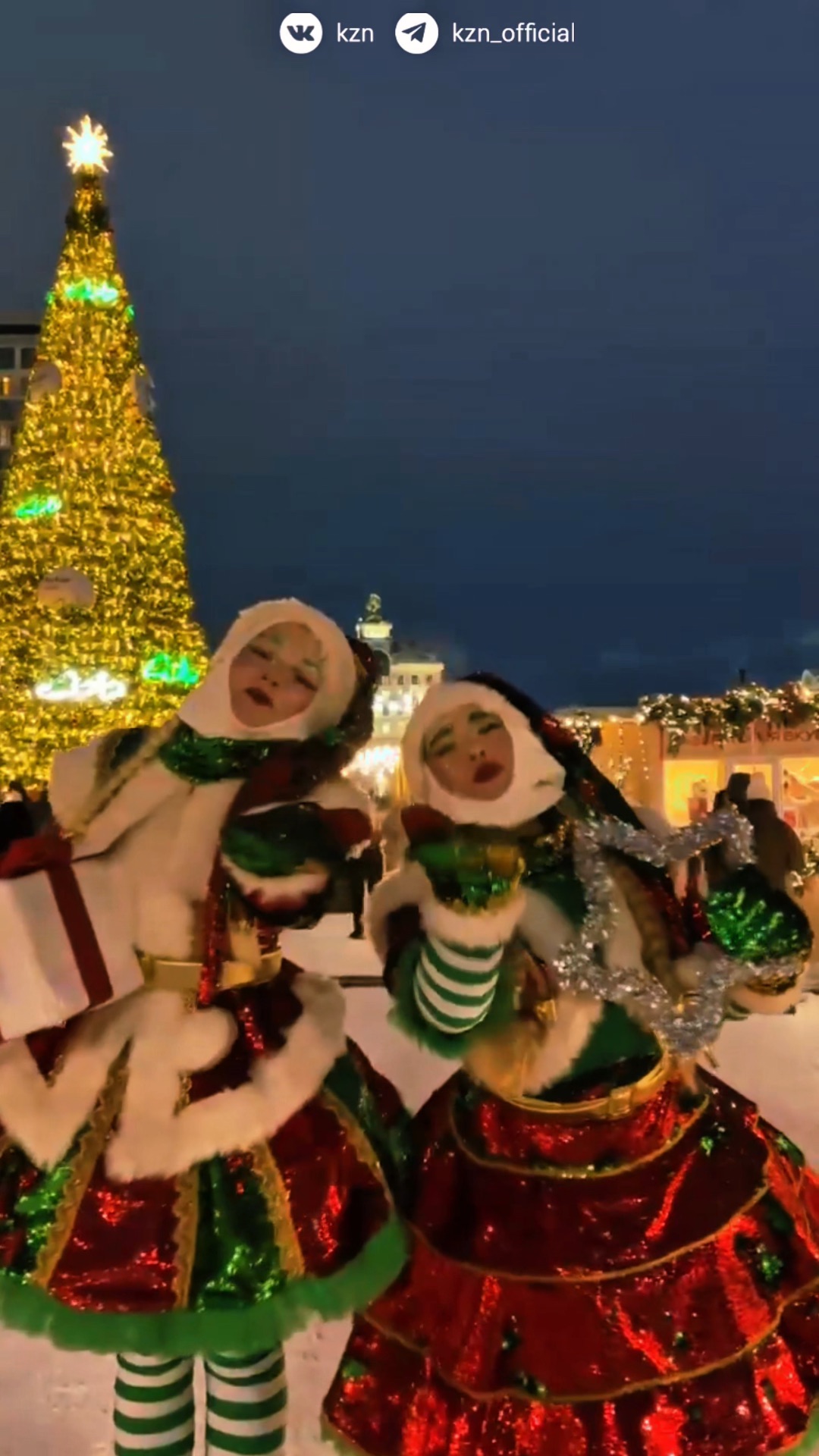 Варежки не пригодились! На ярмарке «Бияләй» было особенно тепло 💙 смотреть онлайн