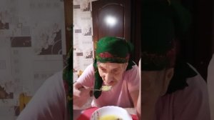 встречаю зятя,внученьку лапша домашняя