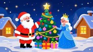 🎄 Дед Мороз и Снегурочка дарят чудо под звездным небом! ✨