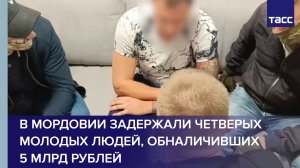 В Мордовии задержали четверых молодых людей, обналичивших 5 млрд рублей