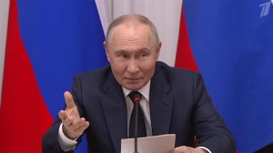 Президент РФ подвел итоги работы правительства в уходящем году.