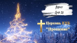 Адвент 2025 день двадцать пятый С РОЖДЕСТВОМ ХРИСТОВЫМ!!!