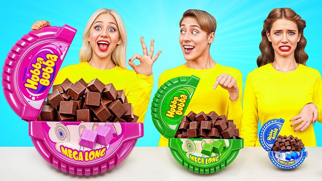 Большая, Средняя или Маленькая Тарелка Челлендж | Секреты и Гаджеты для Кухни от Multi DO Challenge смотреть онлайн